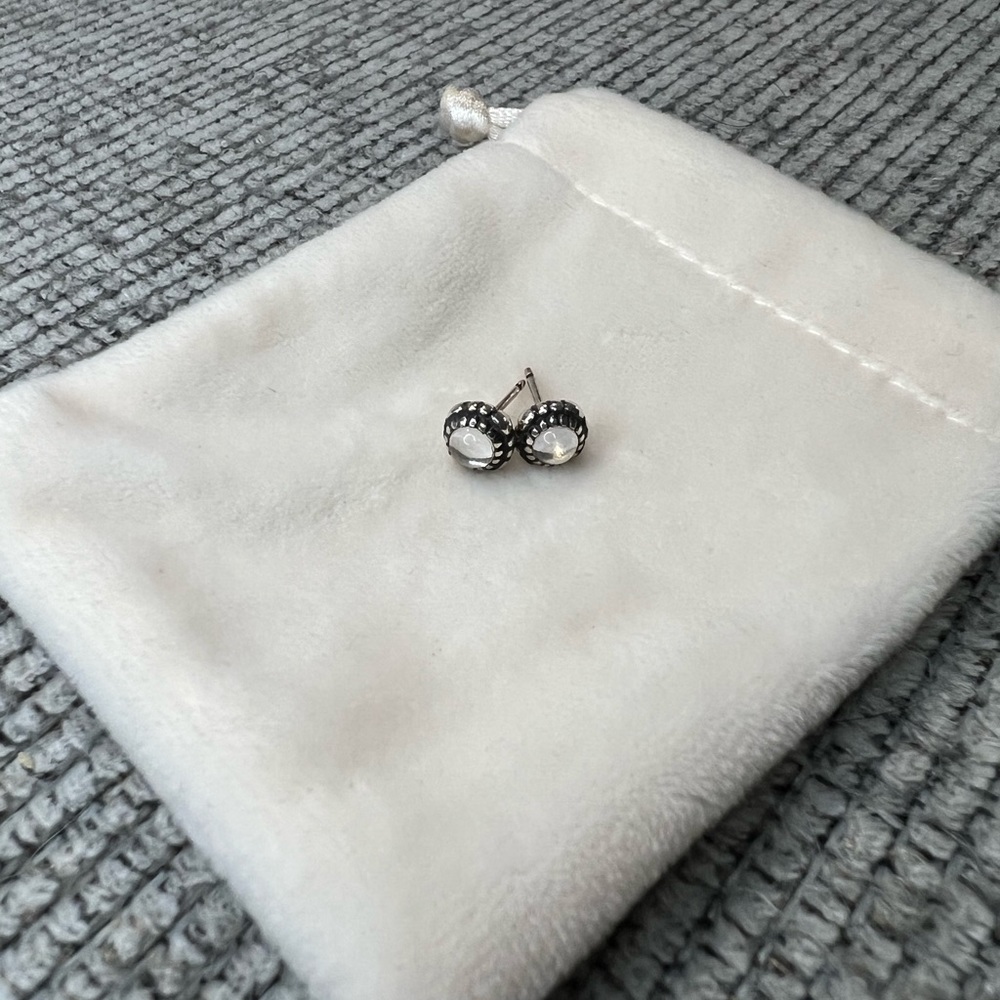 Pandora June Birthstone earrings